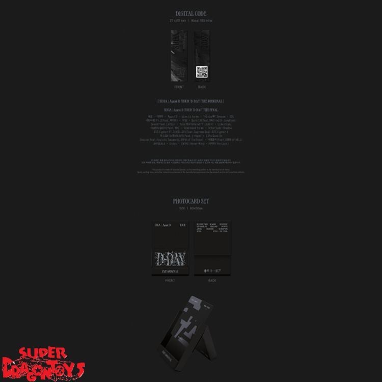 AGUST D (SUGA) [BTS] - AGUST D TOUR "D-DAY" THE ORIGINAL