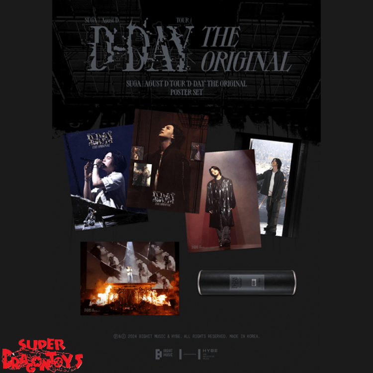 AGUST D (SUGA) [BTS] - AGUST D TOUR "D-DAY" THE ORIGINAL - POSTER SET