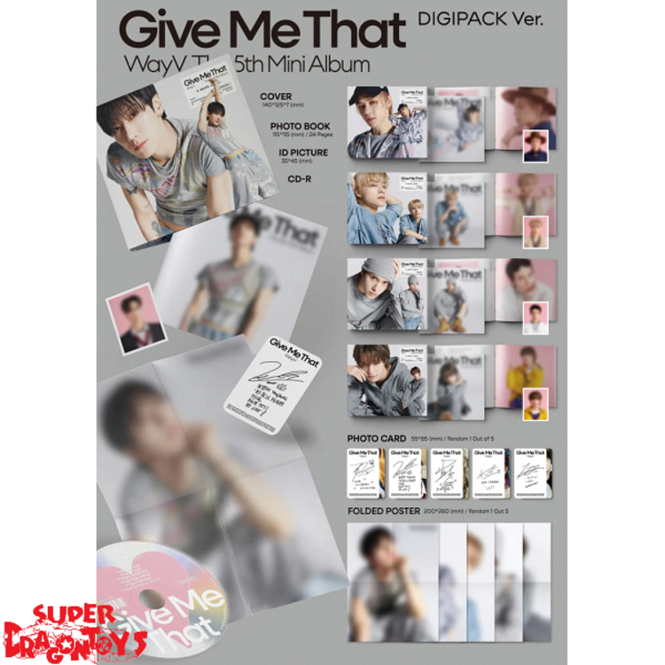 WAYV (웨이션브이) - GIVE ME THAT - [DIGIPACK VERSION] - 5TH MINI ALBUM