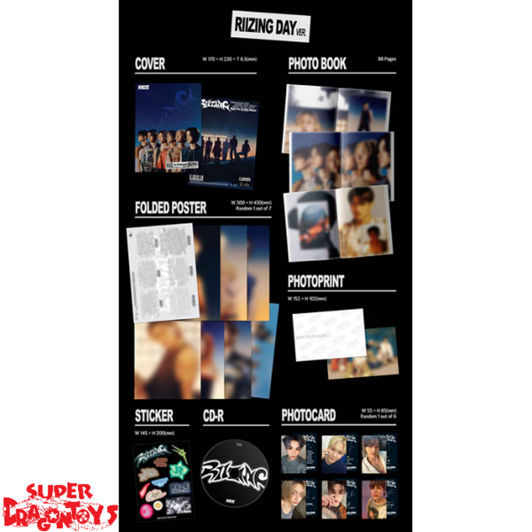RIIZE (라이즈) - RIIZING - [PHOTOBOOK VERSION] - 1ST MINI ALBUM