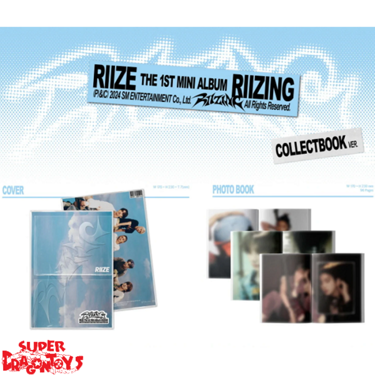 RIIZE (라이즈) - RIIZING - [COLLECT BOOK VERSION] - 1ST MINI ALBUM