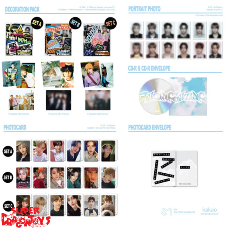 RIIZE (라이즈) - RIIZING - [COLLECT BOOK VERSION] - 1ST MINI ALBUM