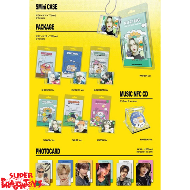 RIIZE (라이즈) - RIIZING - [SMINI VERSION] - 1ST MINI ALBUM