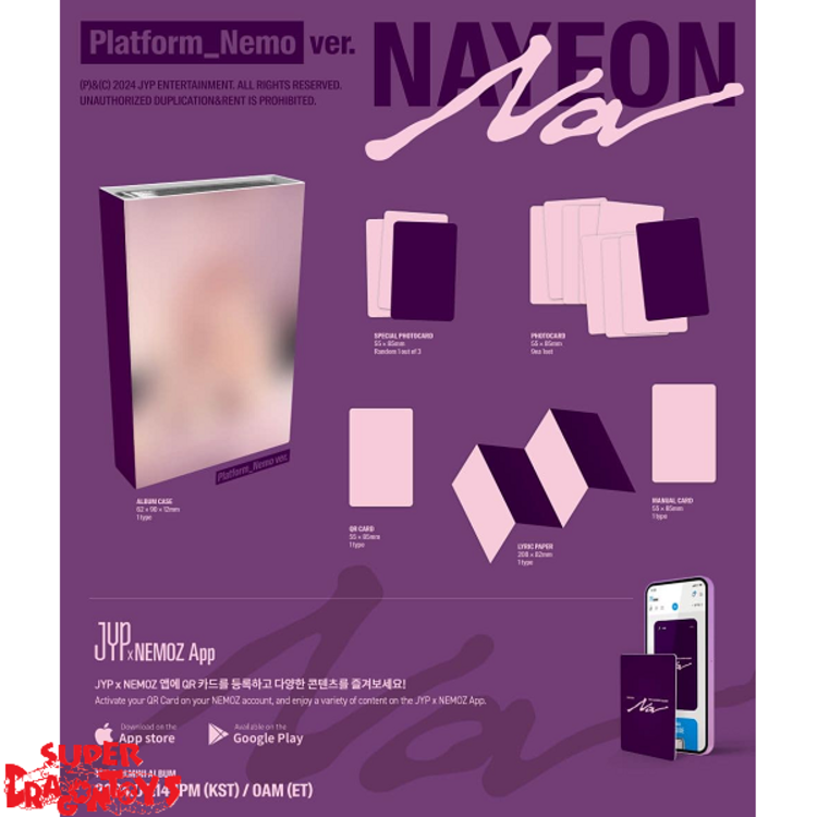 NAYEON (나연) [TWICE] - NA - [NEMO VER.] - 2ND MINI ALBUM