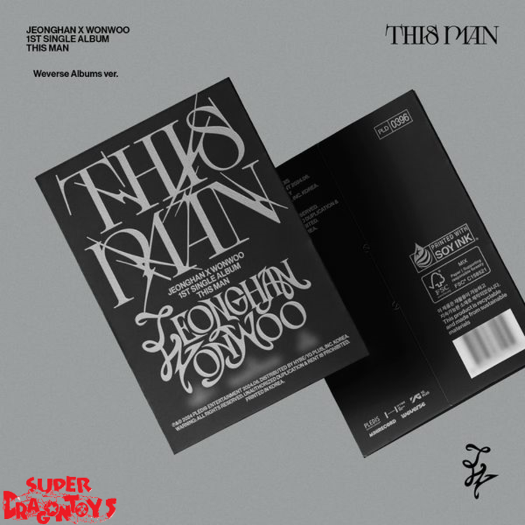 JEONGHAN X WONWOO [SEVENTEEN] - THIS MAN - [WEVERSE ALBUM] - 1ST SINGLE ALBUM