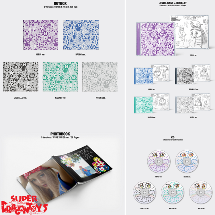 NEWJEANS (뉴진스) - SUPERNATURAL (NJ X MURAKAMI) - [CROSS BAG VER.] - ALBUM