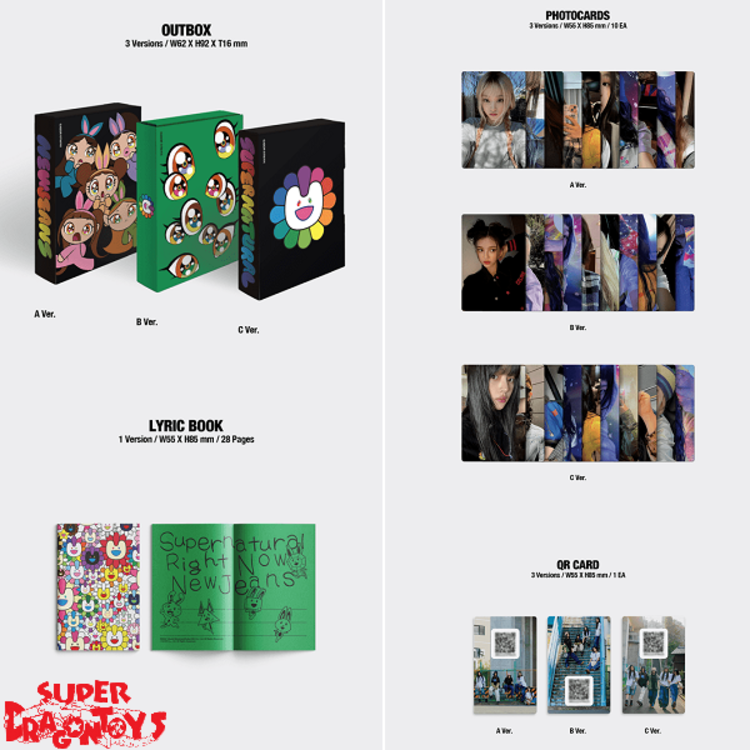NEWJEANS (뉴진스) - SUPERNATURAL (NJ X MURAKAMI) - [WEVERSE ALBUM] - ALBUM