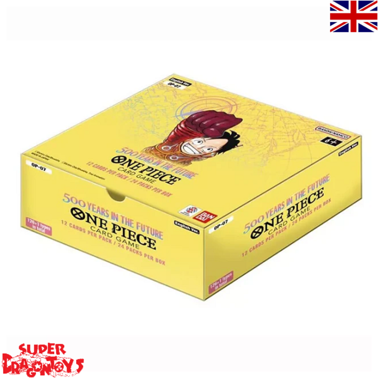 BANDAI ONE PIECE TCG - DISPLAY [24 BOOSTERS [OP07]] "500 YEARS IN THE FUTURE" - ENGLISH EDITION
