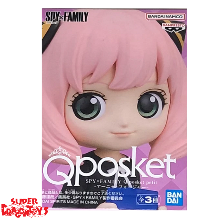 BANPRESTO SPY X FAMILY - ANYA FORGER - QPOSKET PETIT [B VERSION] FIGURE