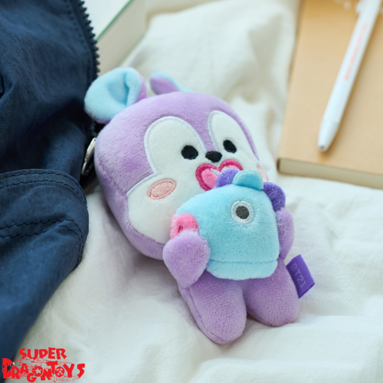 BTS - BT21 [MANG] BASIC DOLL KEYRING WITH MASK - OFFICIAL MD