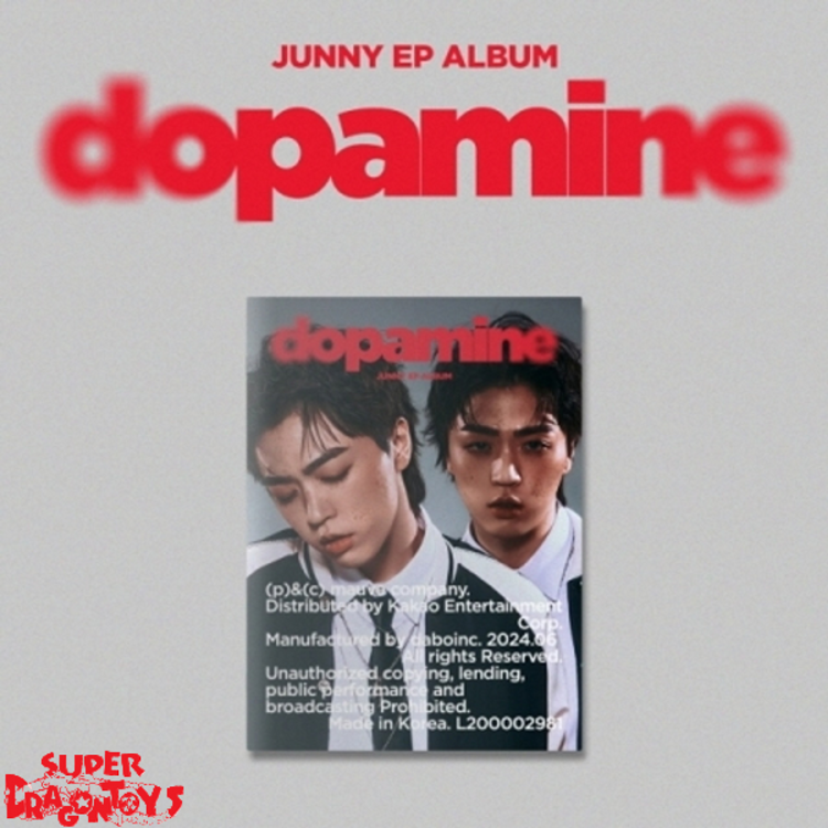 JUNNY (주니) - DOPAMINE - EP ALBUM + [ON-PACK FOLDED POSTER]