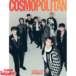 COSMOPOLITAN [KOREA] MAGAZINE - "ATEEZ" COVER [VER. B] - JULY 2024 ISSUE