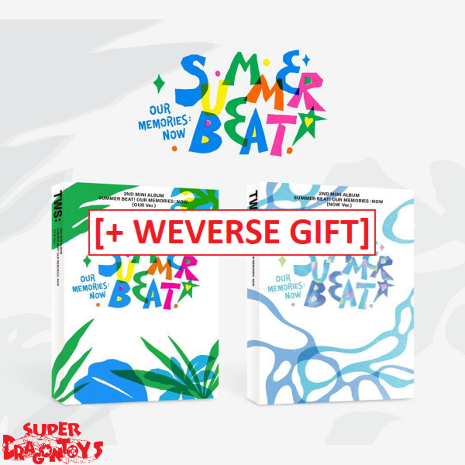 TWS (투어스) - SUMMER BEAT! - 2ND MINI ALBUM + [WEVERSE GIFT