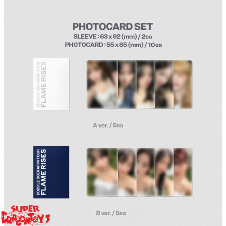 LE SSERAFIM (르세라핌) - 2023 TOUR [FLAME RISES] IN SEOUL - [DIGITAL CODE] PACKAGE