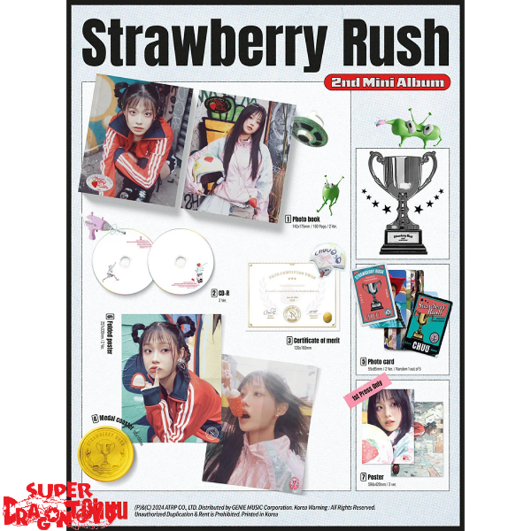 CHUU (츄) - STRAWBERRY RUSH - 2ND MINI ALBUM