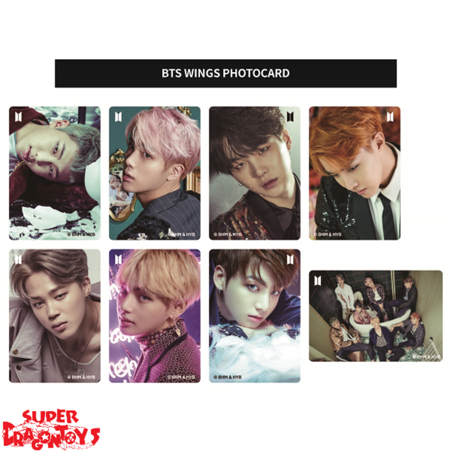 防弾少年団(BTS) - BTS proof コンパクト ランダム ポストカード