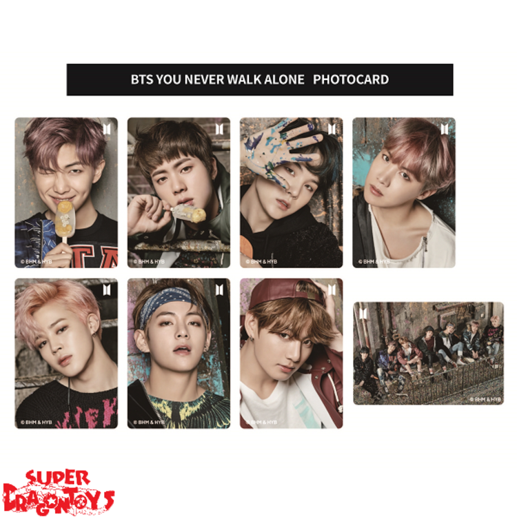 BTS (방탄소년단) - "YOU NEVER WALK ALONE" [POSTCARD + PHOTOCARD] SET - OFFICIAL MD