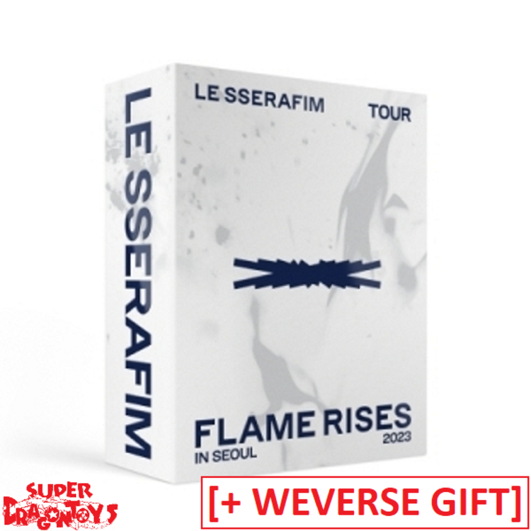 LE SSERAFIM (르세라핌) - 2023 TOUR [FLAME RISES] IN SEOUL - [DIGITAL CODE] PACKAGE + [WEVERSE GIFT]