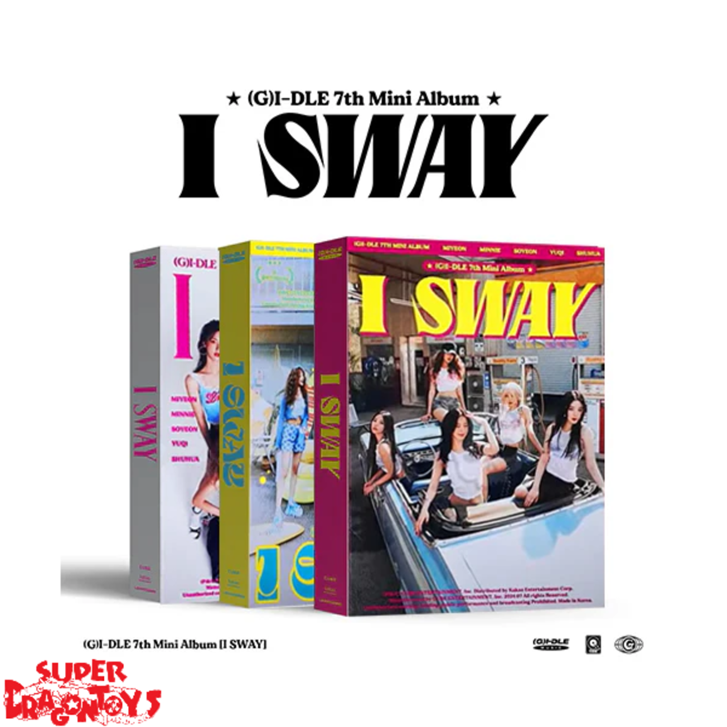 G)I-DLE ((여자)아이들) - I SWAY - 7TH MINI ALBUM