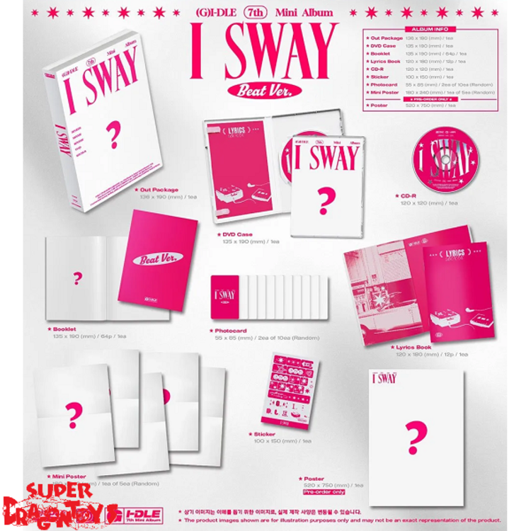 (G)I-DLE ((여자)아이들) - I SWAY - 7TH MINI ALBUM