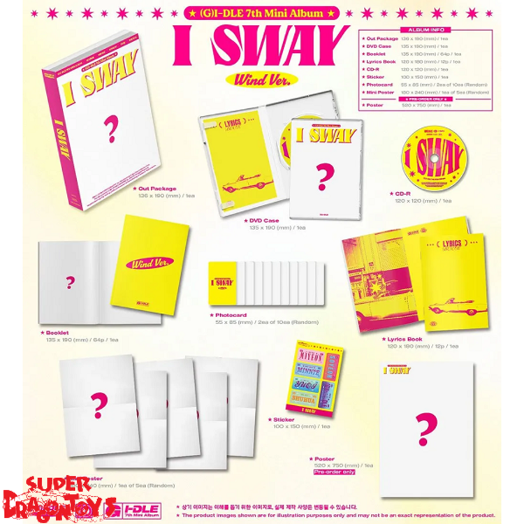 (G)I-DLE ((여자)아이들) - I SWAY - 7TH MINI ALBUM