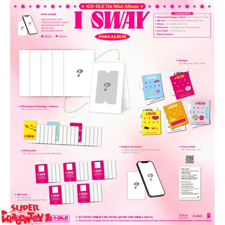 (G)I-DLE ((여자)아이들) - I SWAY - [POCA ALBUM] - 7TH MINI ALBUM