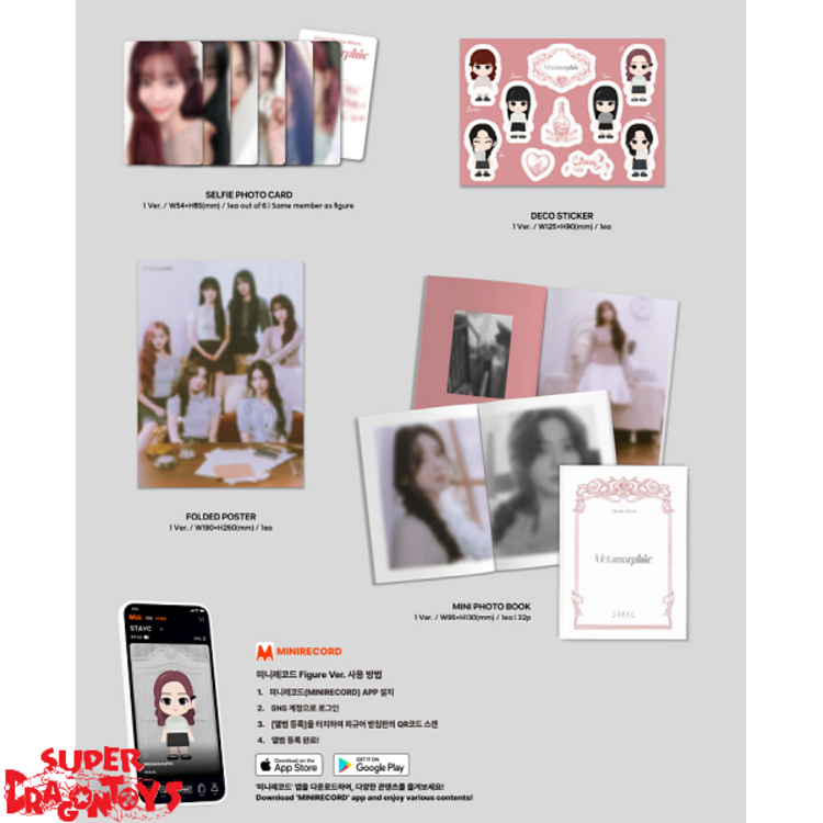 STAYC (스테이씨) - METAMORPHIC - [FIGURE VER.] - THE 1ST ALBUM