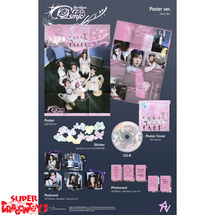 RED VELVET (레드벨벳) - COSMIC - [POSTER VER.] - MINI ALBUM