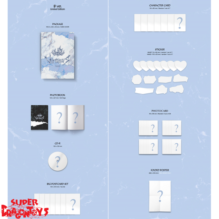 DREAMCATCHER (드림캐쳐) - VIRTUOUS - ["B"/LIMITED EDITION] - 10TH MINI ALBUM