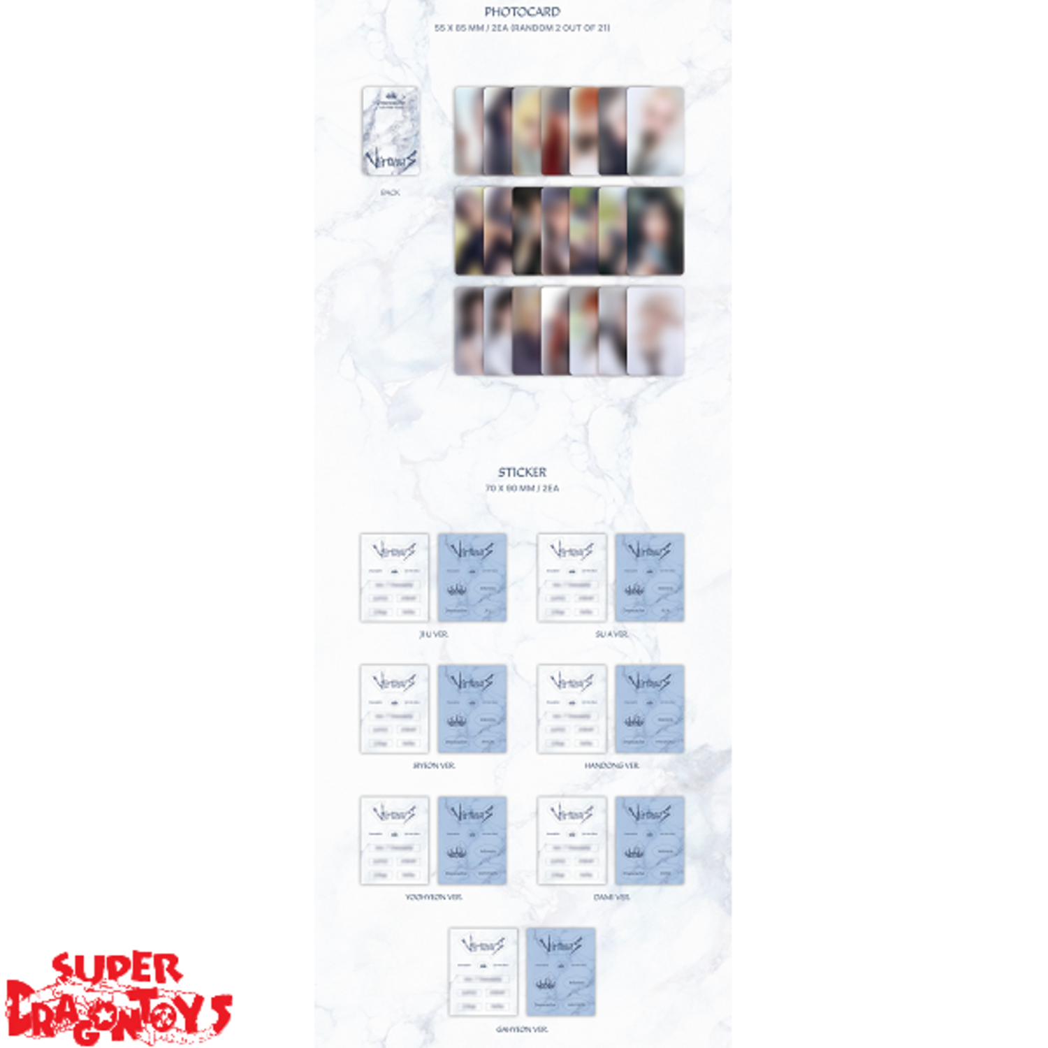 Dreamcatcher] 10th Mini Album [VirtuouS] [POCA ALBUM] - Coréelle