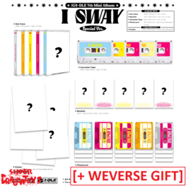 (G)I-DLE ((여자)아이들) - I SWAY - [SPECIAL / MC VER.] - 7TH MINI ALBUM + [WEVERSE GIFT]