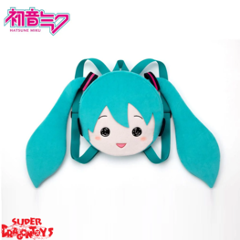 SEGA VOCALOID - HATSUNE MIKU - FACE BACKPACK PLUSHIE