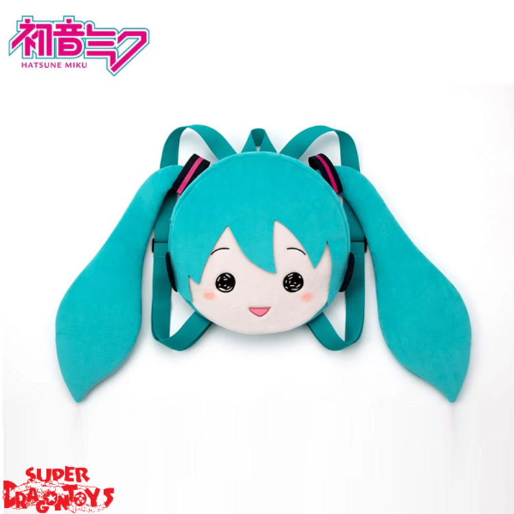 SEGA VOCALOID - HATSUNE MIKU - FACE BACKPACK PLUSHIE