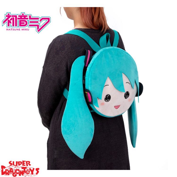 SEGA VOCALOID - HATSUNE MIKU - FACE BACKPACK PLUSHIE