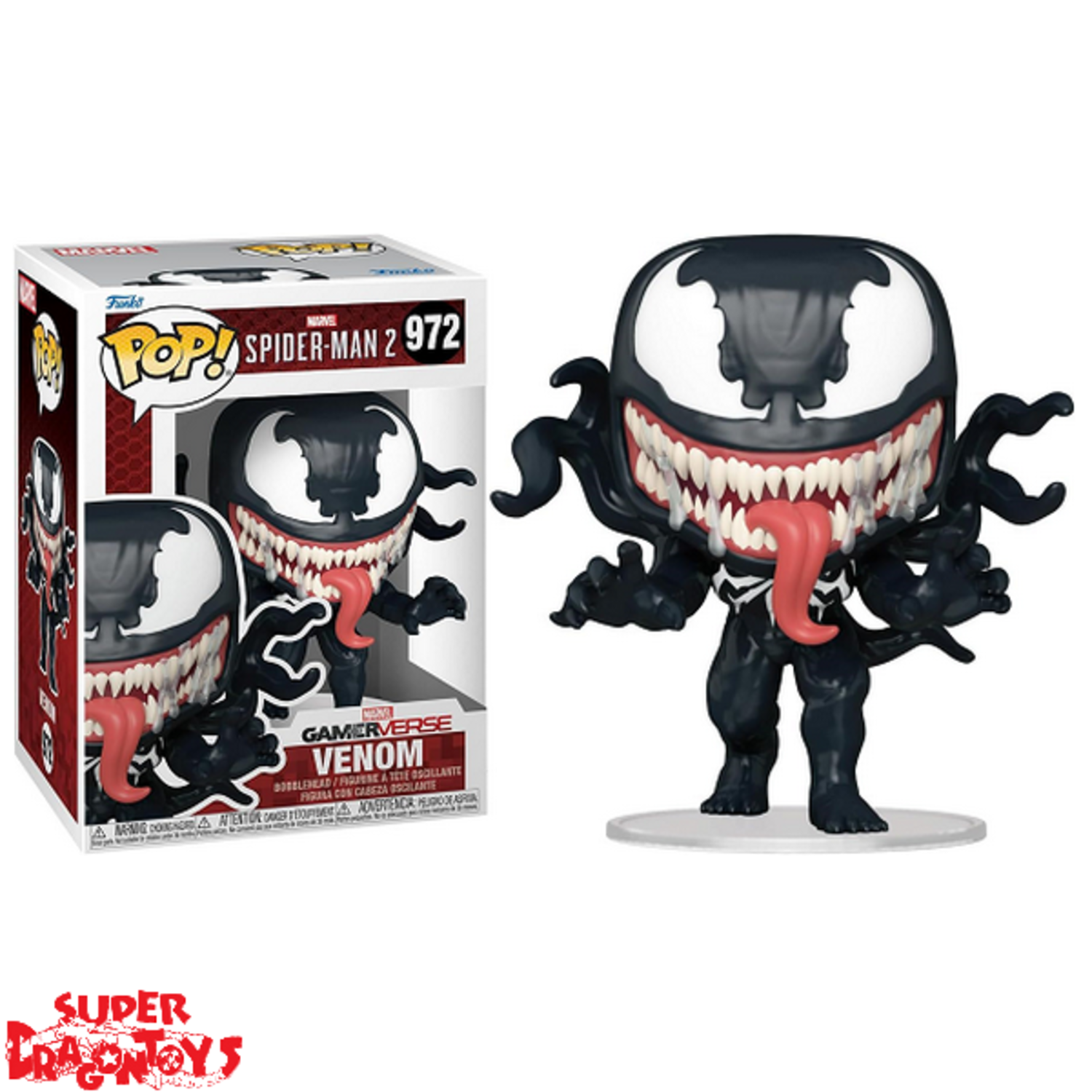 MARVEL'S SPIDER-MAN 2 - VENOM - FUNKO POP - SUPER DRAGON TOYS