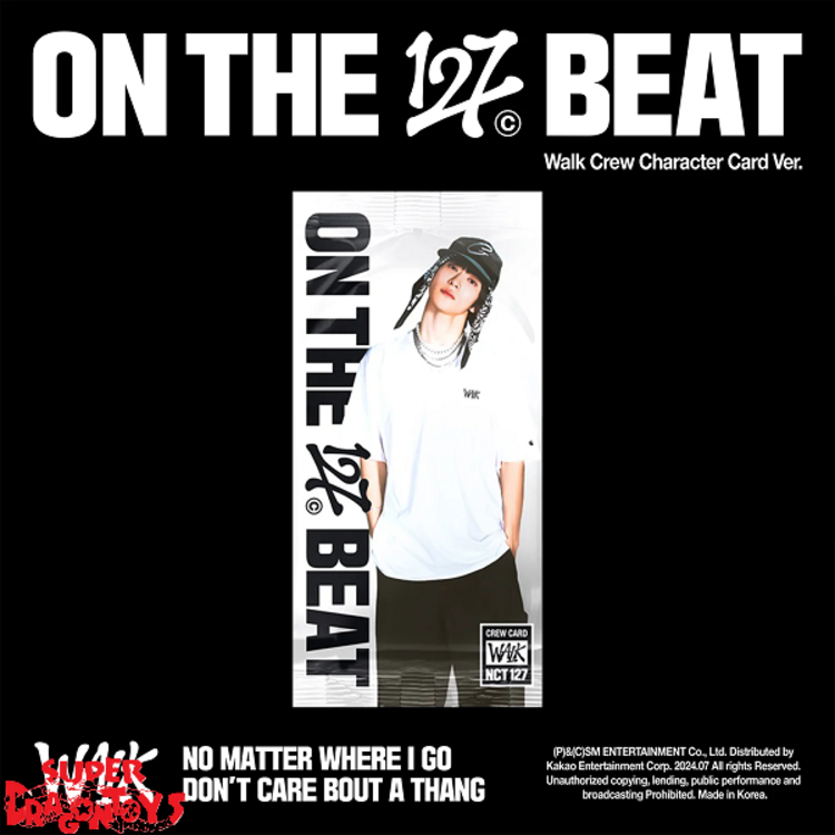 NCT127 - WALK - [CREW CHARACTER CARD VER.] - 6TH ALBUM