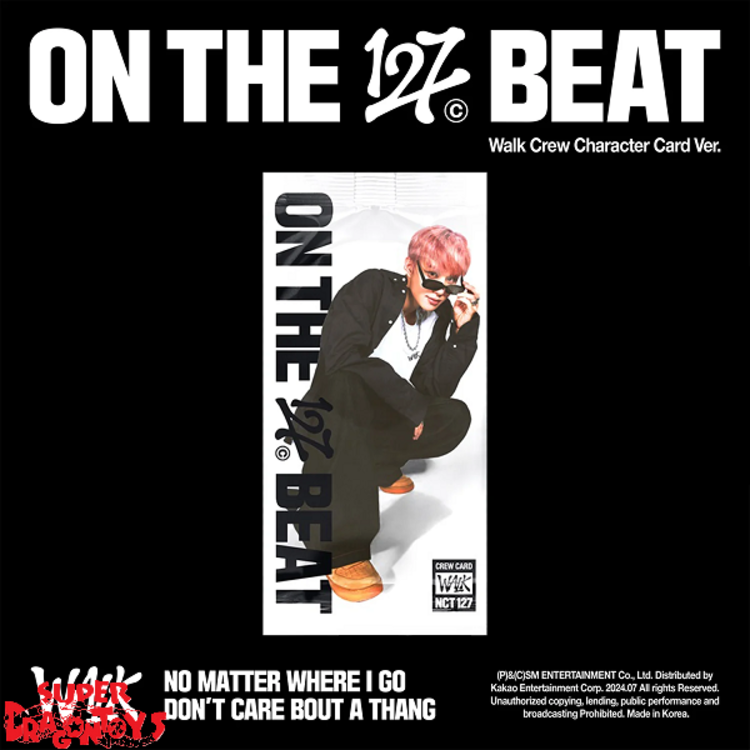 NCT127 - WALK - [CREW CHARACTER CARD VER.] - 6TH ALBUM