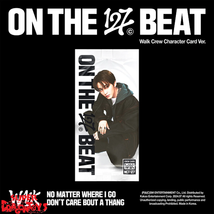 NCT127 - WALK - [CREW CHARACTER CARD VER.] - 6TH ALBUM