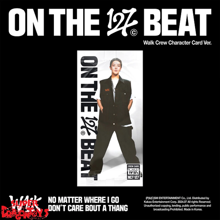 NCT127 - WALK - [CREW CHARACTER CARD VER.] - 6TH ALBUM