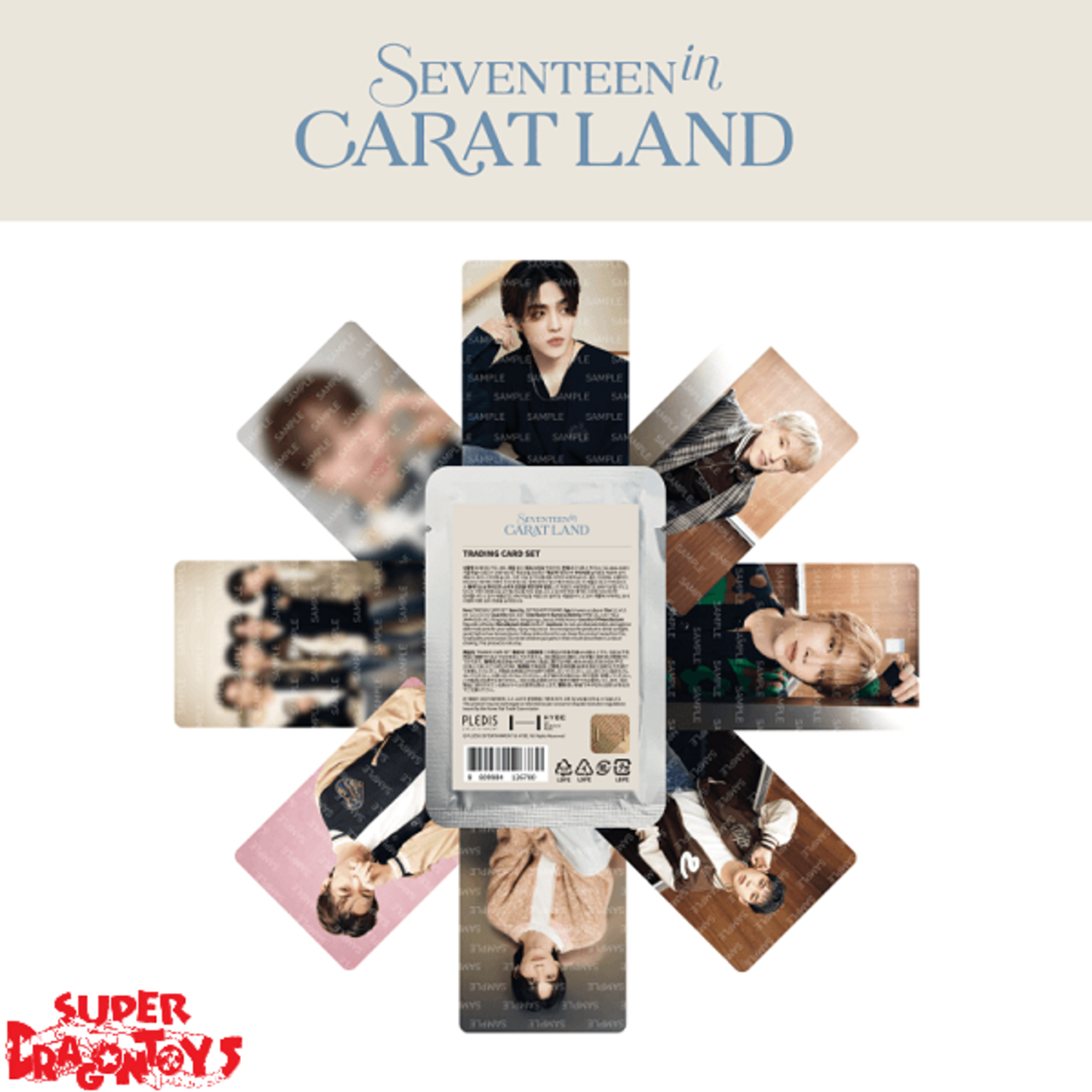 タレントカード SVT CARAT LAND 2020 TRADING CARDS SET SEVENTEEN - Trading Card Set - interAsia