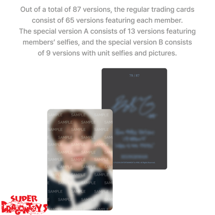 SEVENTEEN (세븐틴) - 8TH FAN MEETING [SEVENTEEN IN CARAT LAND] TRADING CARD SET