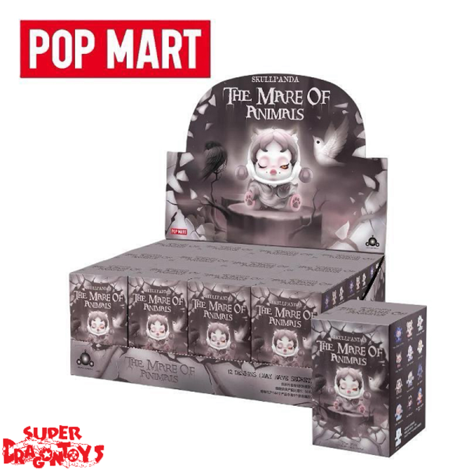 POP MART - SKULLPANDA [THE MARE OF ANIMALS SERIES