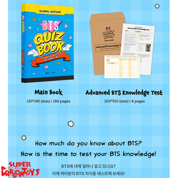 BTS (방탄소년단) - BTS QUIZ BOOK - GLOBAL EDITION