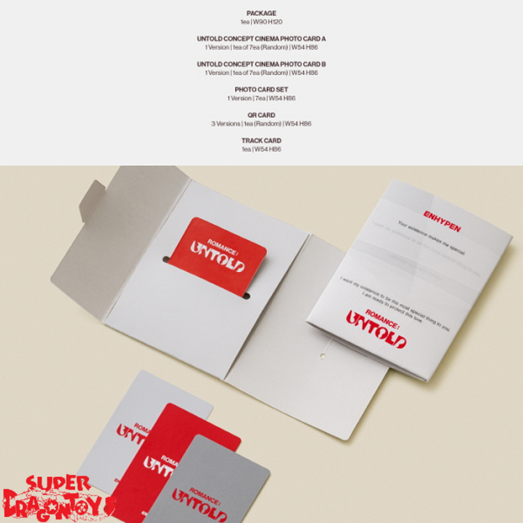 ENHYPEN (엔하이픈) - ROMANCE : UNTOLD - [WEVERSE ALBUM] - 2ND ALBUM