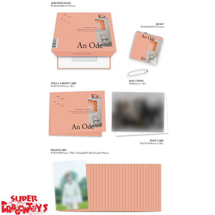 SEVENTEEN (세븐틴) - AN ODE - [KIT VER.] - 3RD ALBUM