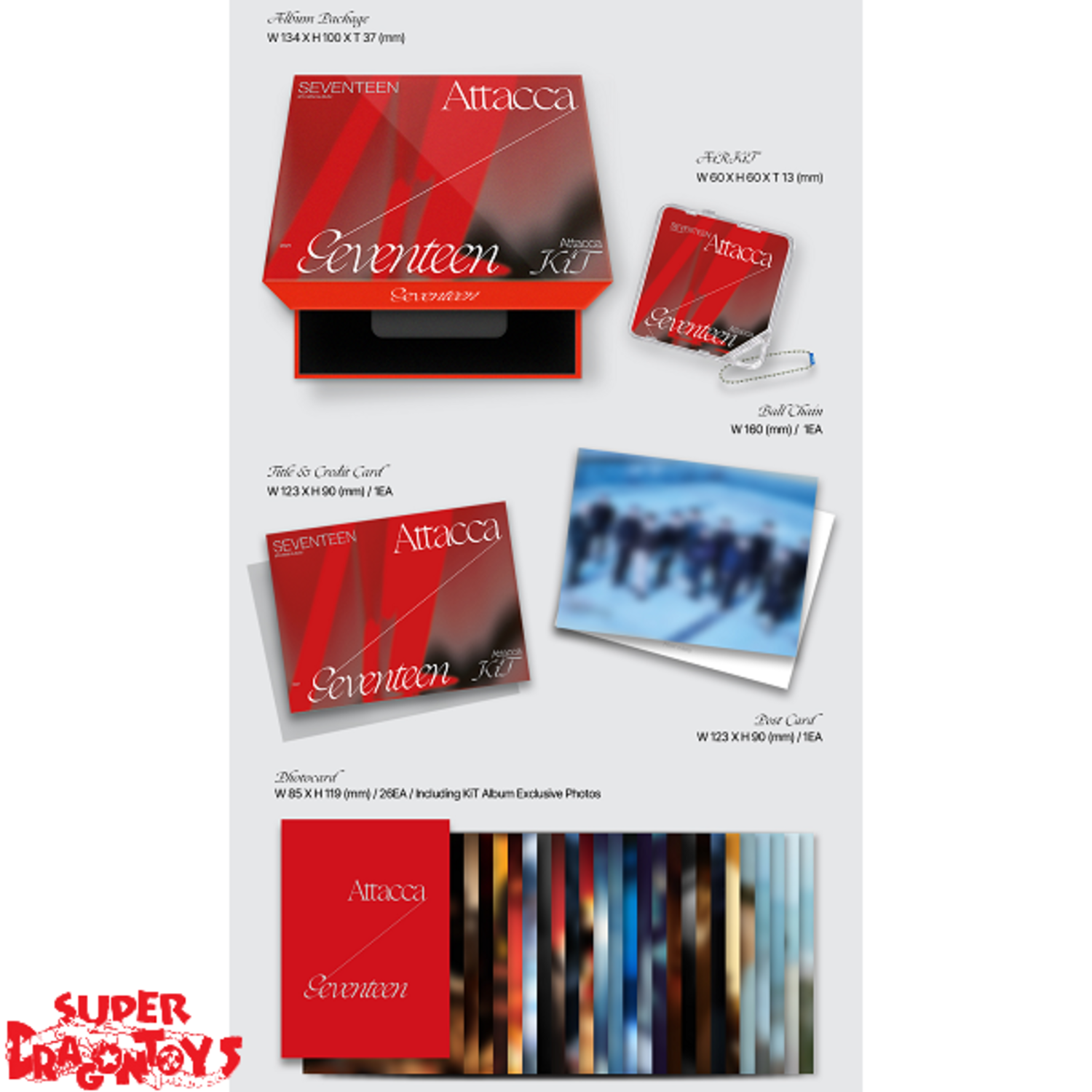 SEVENTEEN - Attacca SEVENTEEN エントリーカードE 10枚セット NEWS | SEVENTEEN Japan official site