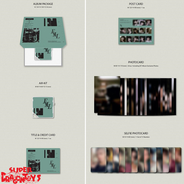 SEVENTEEN (세븐틴) - FML - [KIT VER.] - 10TH MINI ALBUM