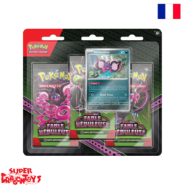 POKEMON TCG - TRIPACK ["ECARLATE ET VIOLET : FABLE NEBULEUSE] - EDITION FRANCAISE