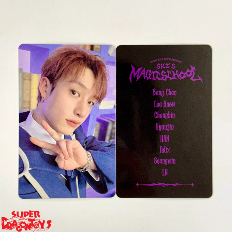 STRAY KIDS (스트레이 키즈) - OFFICIAL [SKZ'S MAGIC SCHOOL] POB PHOTOCARD