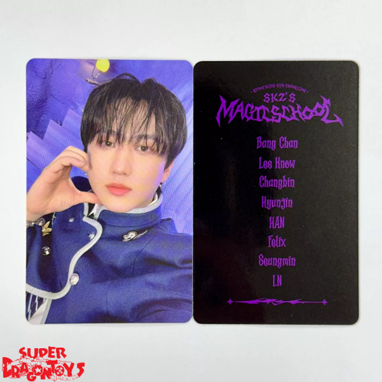 STRAY KIDS (스트레이 키즈) - OFFICIAL [SKZ'S MAGIC SCHOOL] POB PHOTOCARD